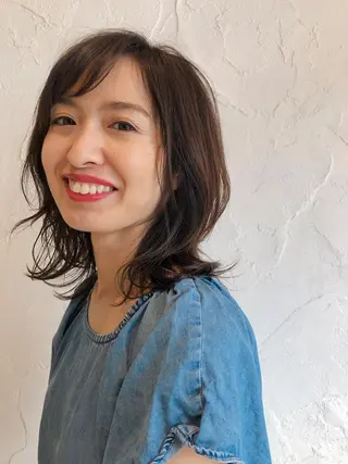 ミディアム tocca八王子 AYAKAのヘアスタイル