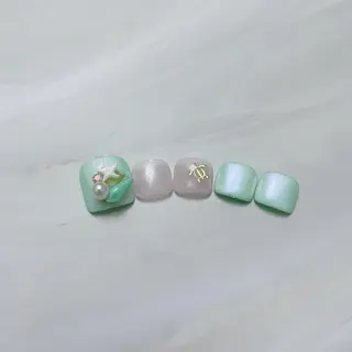 ネイル パラジェル💅 オフ無料Pi.Harのネイルデザイン