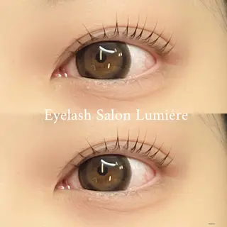 マツエク・マツパ Lumiére 鈴木咲良のマツエク・マツパデザイン