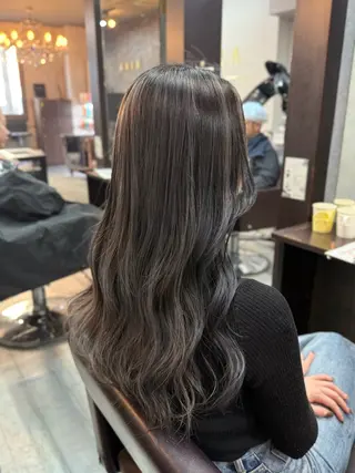 ロング 井上 武輝のヘアスタイル