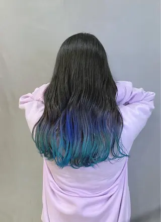 ロング カラー 宮原 佳苗のヘアスタイル