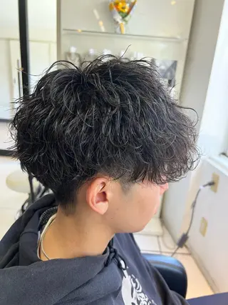 パーマ メンズ パーマ特化美容師 茂木広幸のヘアスタイル