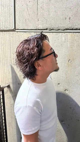 カラー パーマ メンズ 五十嵐 圭音のヘアスタイル