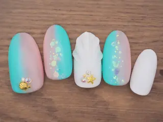 ネイル トップネイリスト Ribbon立川店のネイルデザイン