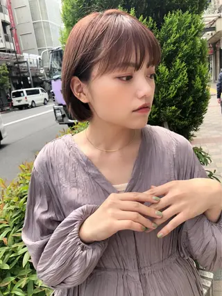 ショート カラー 🌟イメチェン美容師 🌟清水 大輝のヘアスタイル