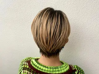 ショート カラー 髪質改善/艶カラー 🎀ヘアアレンジ🎀のヘアスタイル