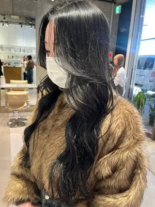 ロング カラー yoke所属・haruka kobayashiのヘアスタイル