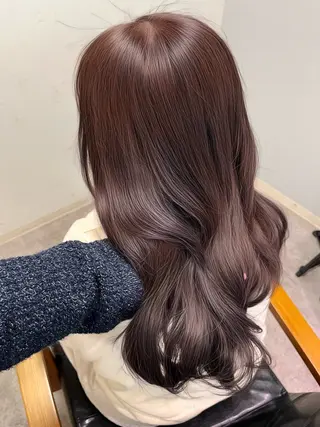 セミロング 愛されカラー🩷 はるなのヘアスタイル