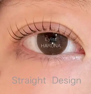 マツエク・マツパ GO TODAY SHAiRE SALON 銀座Pace店所属・Eyelist HARUNAのマツエク・マツパデザイン