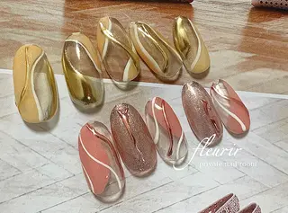 ネイル フルリール 【プライベートサロンのネイルデザイン
