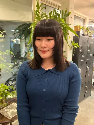 ミディアム hair  salon necco所属・柴田 さくらのヘアスタイル