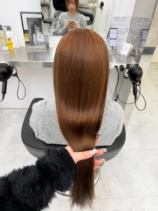 カラー 透ける透明感カラー 🎀anju/渋谷のヘアスタイル