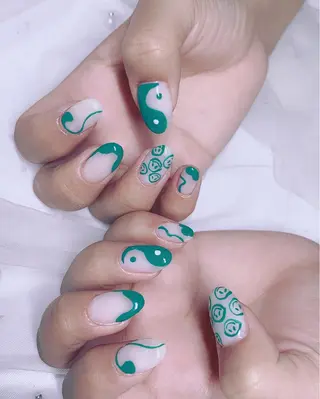 ネイル 長さだし専門店 M2　rikaのネイルデザイン