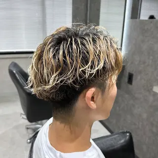 ショート パーマ メンズ エースヘアー所属・エースヘアー KENTAのヘアスタイル