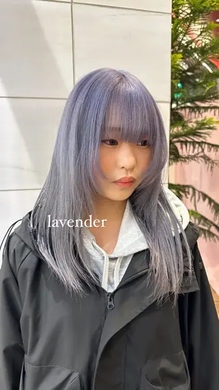 ロング カラー ハイトーン/ブリーチ カラー/SHOGOのヘアスタイル