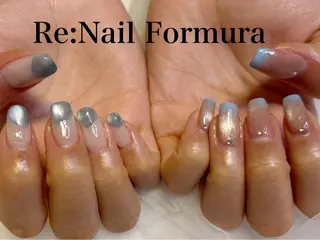 ミディアム Re:Nail Formula所属・kido chieのネイルデザイン