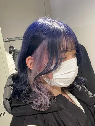 ロング カラー *モデル募集🤍横浜 透明感カラー🫧のヘアスタイル