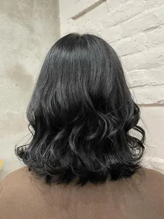 ミディアム カラー 【ピンク/韓国ヘア/ ヘアセット】亜海のヘアスタイル