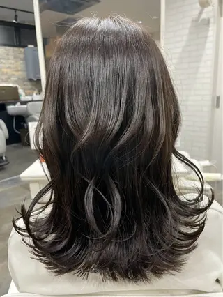 ミディアム The Apartment of Solon Citta 船橋609所属・髪質改善/縮毛矯正/ 美髪/個室/ハラのヘアスタイル