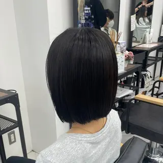 セミロング カラー パーマ ヘアアレンジ メンズ mona/ ストレートスタイル✨のヘアスタイル