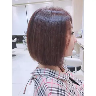 ショート カラー 髪質改善/茅ヶ崎 マツモト リョウのヘアスタイル