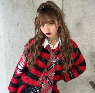 ロング miku /原宿美容師/y2kのヘアスタイル