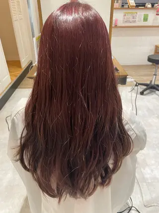 カラー ナルミ ケイスケのヘアスタイル