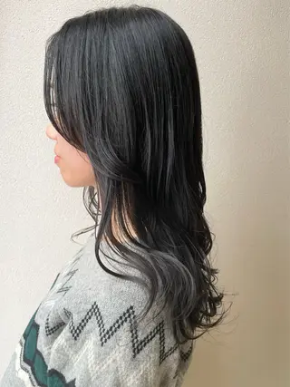 セミロング 沢田 瞳のヘアスタイル