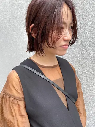 ショート さの あやねのヘアスタイル