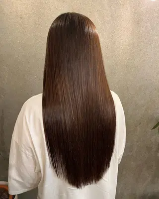 ロング パーマ relile所属・🔷髪質改善✂︎ 艶髪矯正✂︎岡崎洋介のヘアスタイル