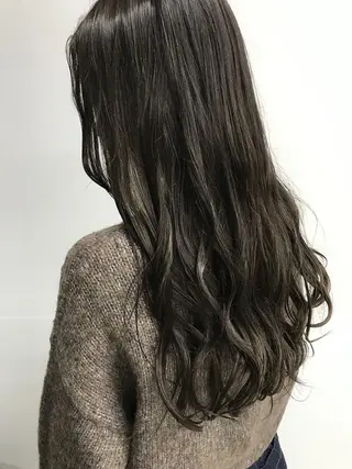 ロング カラー ヘアアレンジ 【公式】amble luxe池袋東口🩷のヘアスタイル