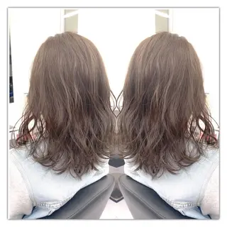 ミディアム 【美容室が苦手な方 専問美容室】MIHOのヘアスタイル
