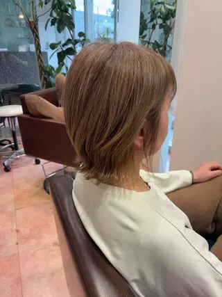 ミディアム カラー ふるた/四日市/ 大人女性/ショートのヘアスタイル