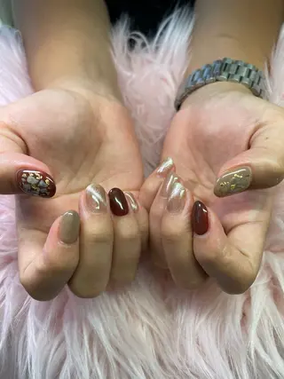 ネイル ネイルサロンキュアイスト所属・キュアイスト アコパラジェル調布のネイルデザイン