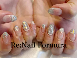 ミディアム Re:Nail Formula所属・kido chieのネイルデザイン