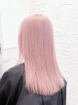 カラー ベージュ＊Spica 【ミルクティー】のヘアスタイル