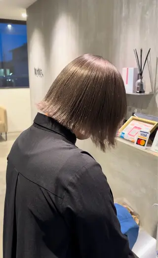 ショート カラー 各務原/カラー/ブリ ーチお任せください！のヘアスタイル