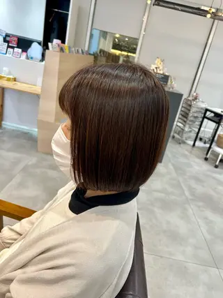 ミディアム カラー lico×little大通所属・あみ 🐷のヘアスタイル