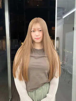 ロング カラー 🦋韓国系指名No1 店長/圓山 祐也🦋のヘアスタイル