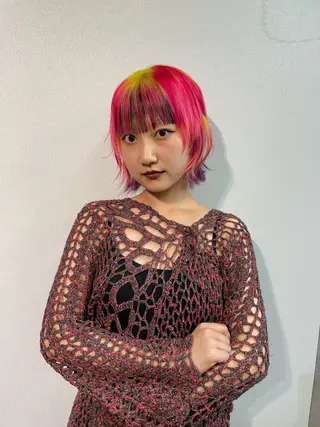 カラー Null所属・残留しないハイトーン 🎀マホのヘアスタイル