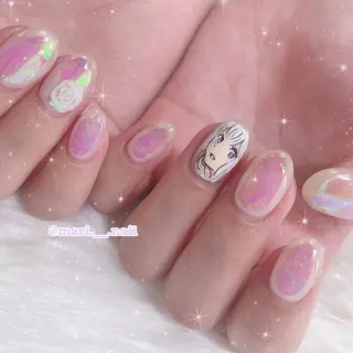 ネイル 🎀 Mayu 🎀痛ネイルのネイルデザイン