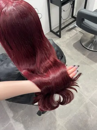 ロング カラー 🎀暖色/ラベンダー /paru🤍のヘアスタイル