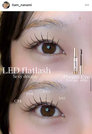 マツエク・マツパ 🎀Nanami / Tia'm🎀のマツエク・マツパデザイン