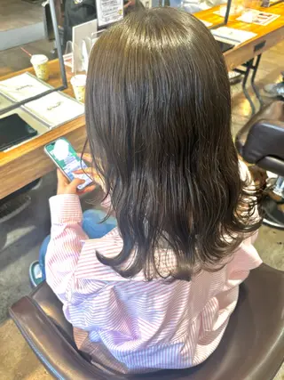 ミディアム ☁️RIKA☁️ @ri2_____bのヘアスタイル