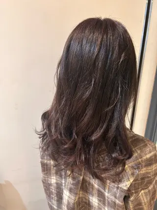 ミディアム カラー ヘアアレンジ 🦋ヘアメ🦋カット HIBIKIのヘアスタイル