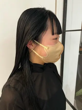 ロング カラー kuwabara yuunaのヘアスタイル