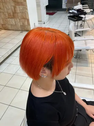 ショート カラー 🏰縮毛矯正 🏰NOAのヘアスタイル