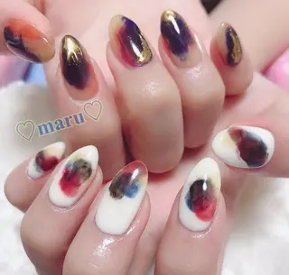 ネイル まるみ ♡のネイルデザイン
