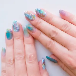 ネイル arm in arm ︎✿Yamamotoのマツエク・マツパデザイン