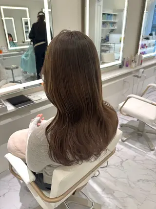 ロング カラー ParveMix🍀 藤原愛未のヘアスタイル